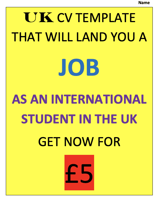 How to get a job in the UK